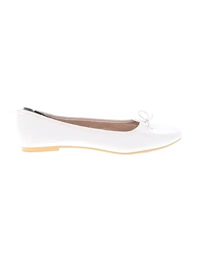 Pre-owned Cat & Jack Kids' Flats In White