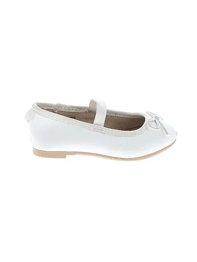 Pre-owned Cat & Jack Kids' Flats In White