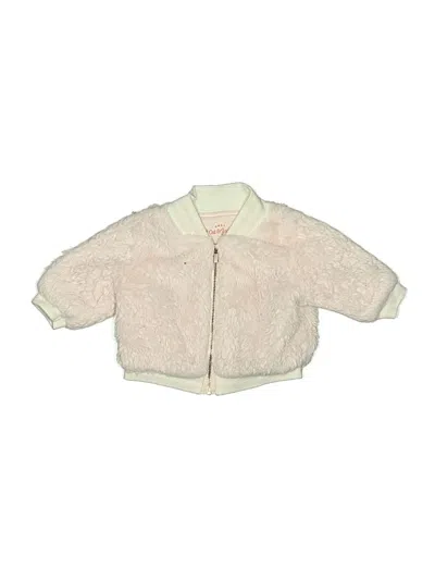 Pre-owned Cat & Jack Babies' Jacket In Ivory