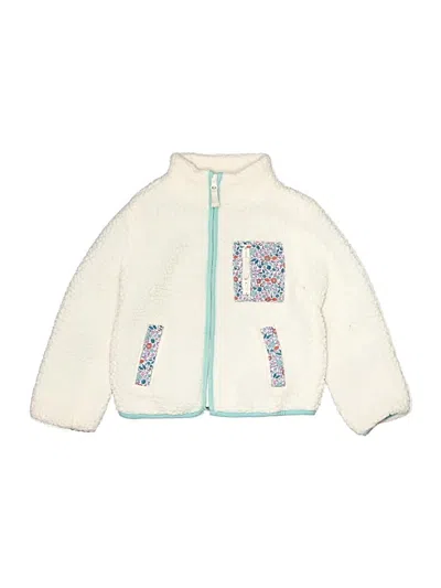 Pre-owned Cat & Jack Kids' Jacket In Ivory