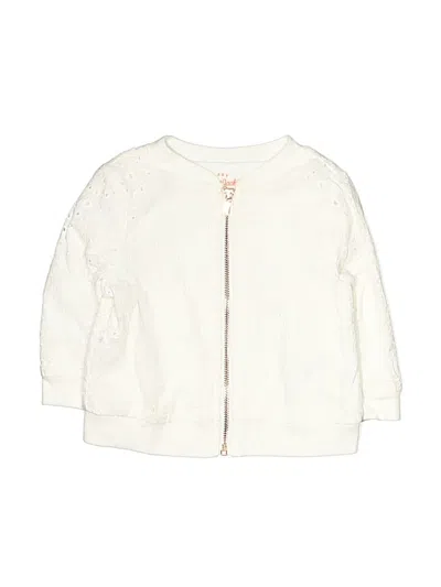 Pre-owned Cat & Jack Babies' Jacket In Ivory