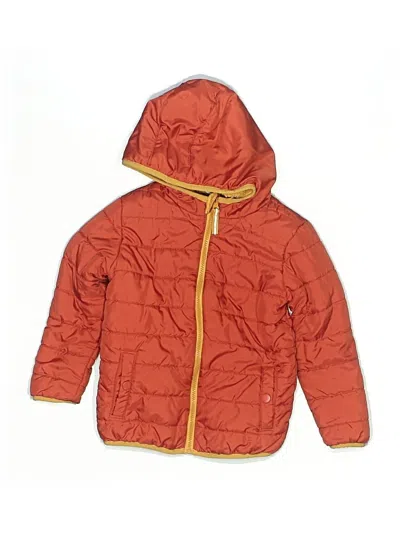 Pre-owned Cat & Jack Kids' Jacket In Orange