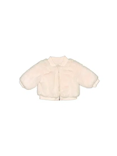 Pre-owned Cat & Jack Babies' Jacket In White