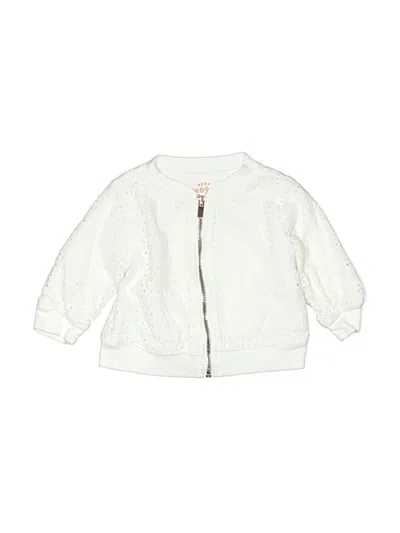 Pre-owned Cat & Jack Babies' Jacket In White