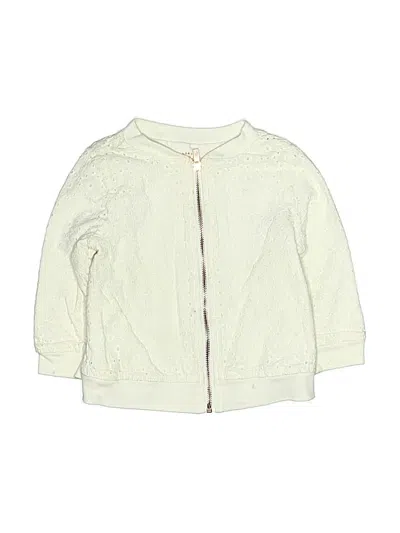 Pre-owned Cat & Jack Kids' Jacket In White