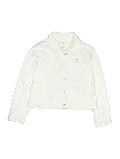 Pre-owned Cat & Jack Kids' Jacket In White