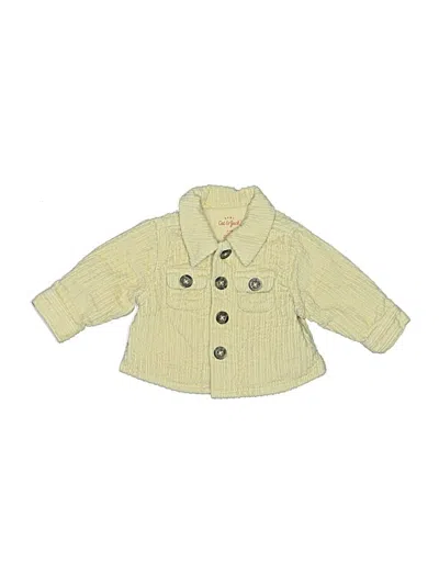 Pre-owned Cat & Jack Babies' Jacket In Yellow