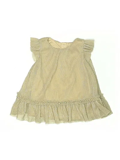 Pre-owned Cat & Jack Babies' Jeans In Gold