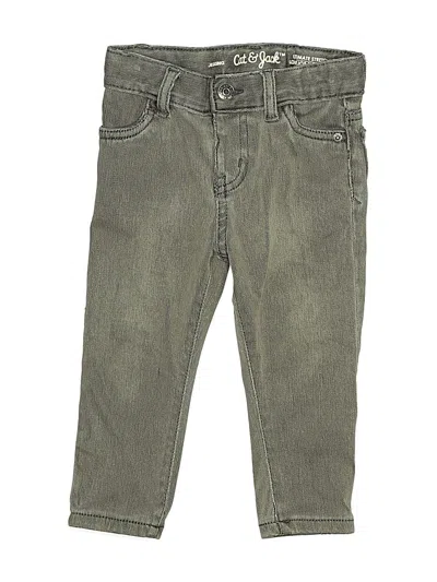 Pre-owned Cat & Jack Kids' Jeans In Green