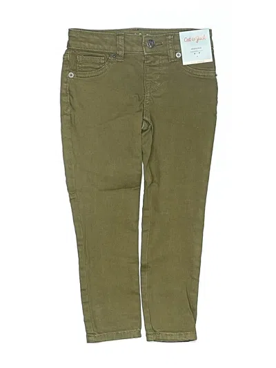 Cat & Jack Kids' Jeggings In Green