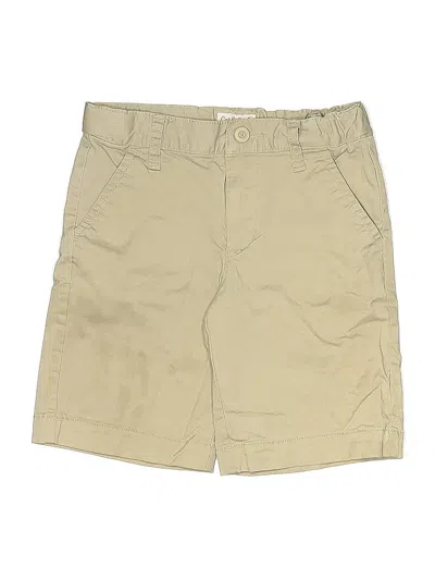 Pre-owned Cat & Jack Kids' Khaki Shorts In Brown