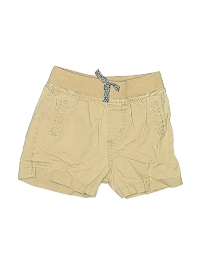 Pre-owned Cat & Jack Babies' Khaki Shorts In Brown