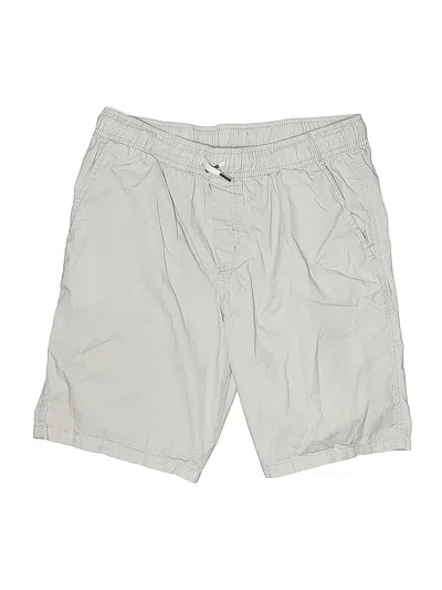Pre-owned Cat & Jack Kids' Khaki Shorts In Gray