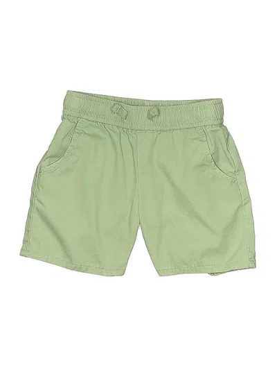 Pre-owned Cat & Jack Kids' Khaki Shorts In Green
