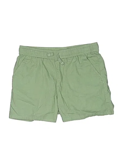 Pre-owned Cat & Jack Kids' Khaki Shorts In Green