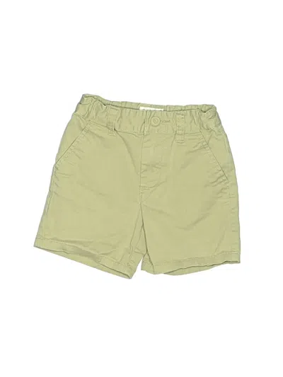 Pre-owned Cat & Jack Kids' Khaki Shorts In Green