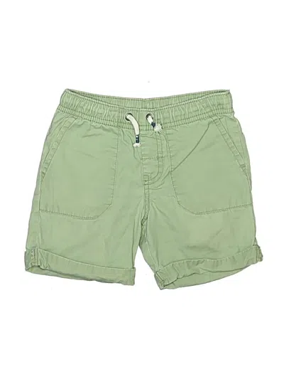 Pre-owned Cat & Jack Kids' Khaki Shorts In Green