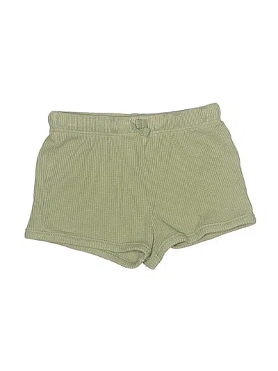 Pre-owned Cat & Jack Babies' Khaki Shorts In Green
