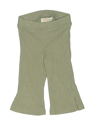 Pre-owned Cat & Jack Babies' Khakis In Green