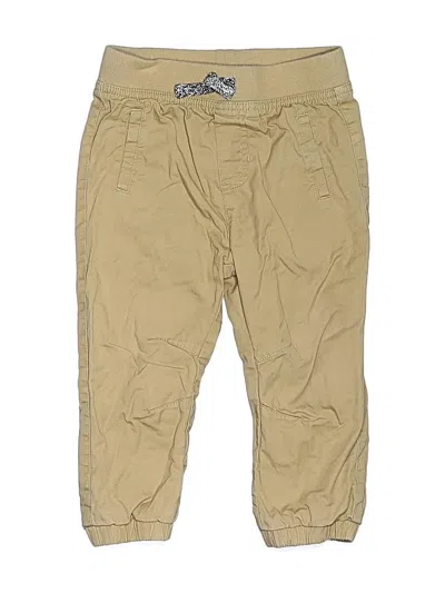 Pre-owned Cat & Jack Kids' Khakis In Tan