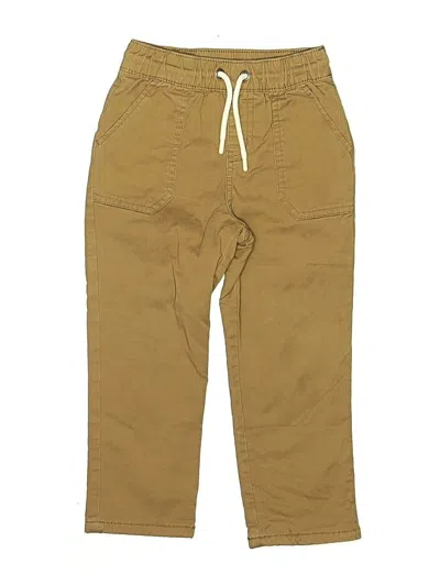 Pre-owned Cat & Jack Kids' Khakis In Tan