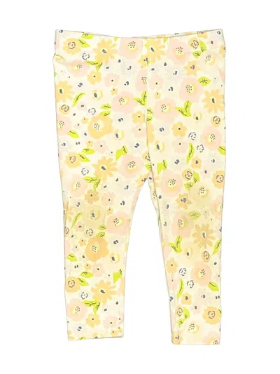 Pre-owned Cat & Jack Kids' Leggings In Yellow