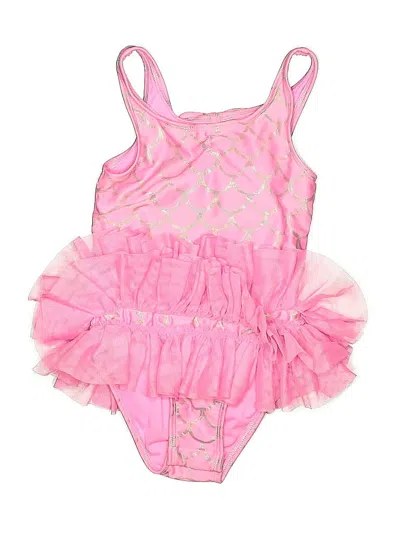 Pre-owned Cat & Jack Kids' Leotard In Pink
