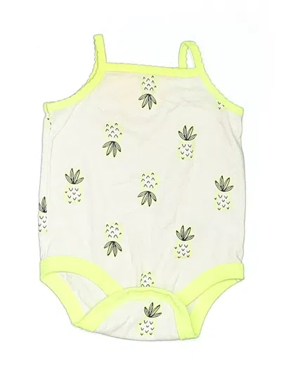 Pre-owned Cat & Jack Babies' Leotard In Yellow
