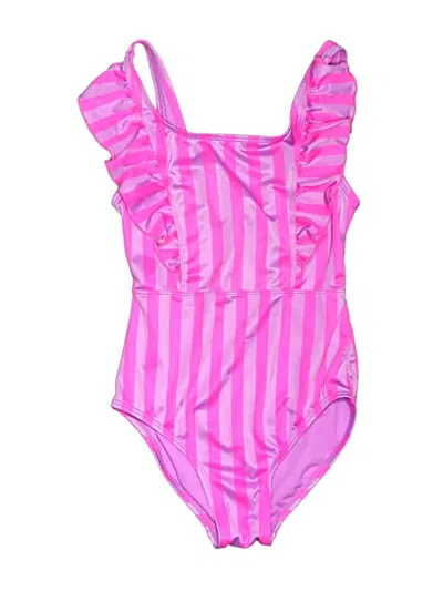 Pre-owned Cat & Jack Kids' One Piece Swimsuit In Pink