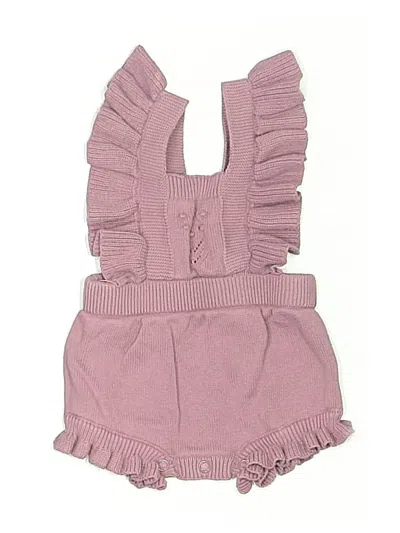 Pre-owned Cat & Jack Babies' Overalls In Pink