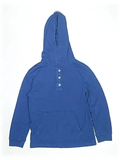Pre-owned Cat & Jack Kids' Pullover Hoodie In Blue