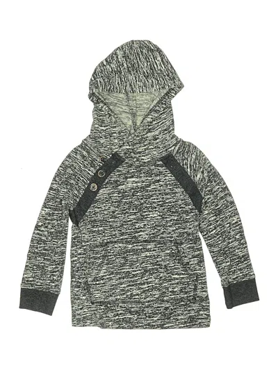 Pre-owned Cat & Jack Kids' Pullover Hoodie In Gray