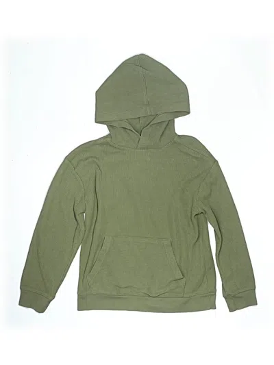 Pre-owned Cat & Jack Kids' Pullover Hoodie In Green
