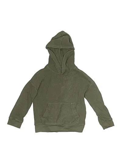 Pre-owned Cat & Jack Kids' Pullover Hoodie In Green