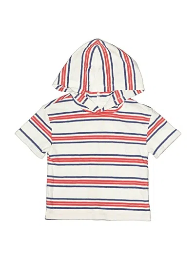 Pre-owned Cat & Jack Babies' Pullover Hoodie In White