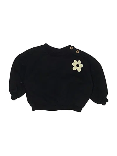Pre-owned Cat & Jack Babies' Pullover Sweater In Black