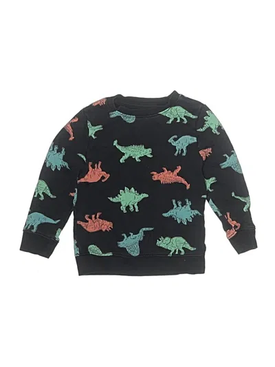 Pre-owned Cat & Jack Kids' Pullover Sweater In Black