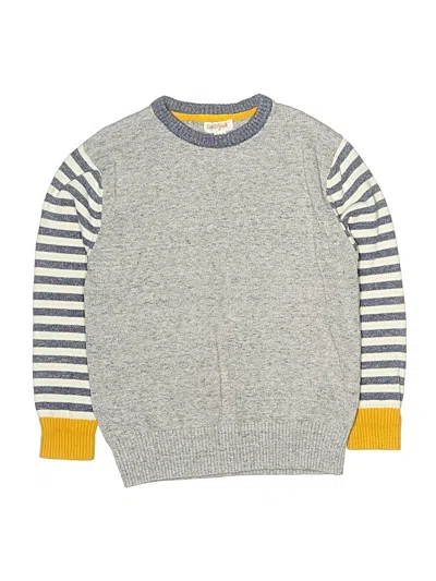 Pre-owned Cat & Jack Kids' Pullover Sweater In Gray