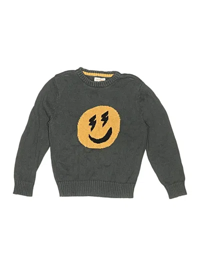 Pre-owned Cat & Jack Kids' Pullover Sweater In Gray