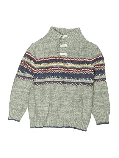 Pre-owned Cat & Jack Kids' Pullover Sweater In Gray