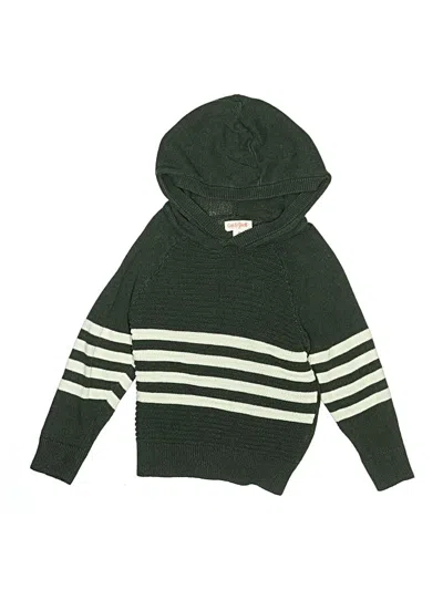 Pre-owned Cat & Jack Kids' Pullover Sweater In Green