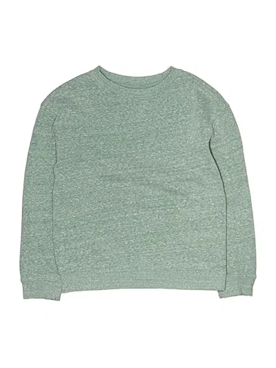 Pre-owned Cat & Jack Kids' Pullover Sweater In Green