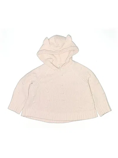 Pre-owned Cat & Jack Kids' Pullover Sweater In Ivory