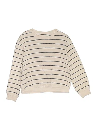 Pre-owned Cat & Jack Kids' Pullover Sweater In Ivory