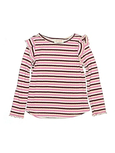 Pre-owned Cat & Jack Kids' Pullover Sweater In Pink
