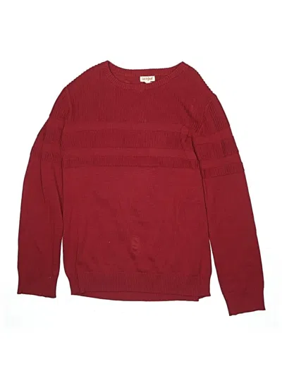 Pre-owned Cat & Jack Kids' Pullover Sweater In Red