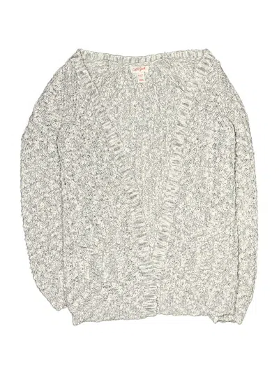 Pre-owned Cat & Jack Kids' Pullover Sweater In Silver