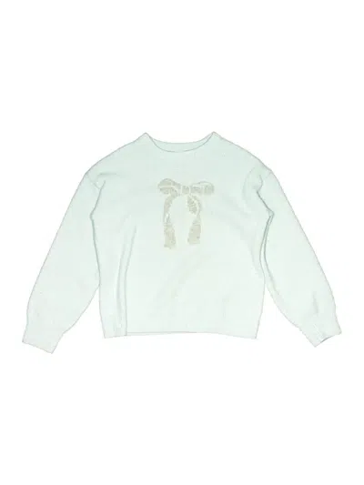 Pre-owned Cat & Jack Kids' Pullover Sweater In Teal