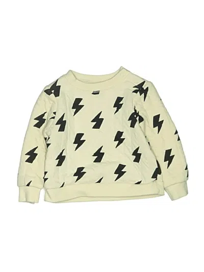 Pre-owned Cat & Jack Babies' Pullover Sweater In Yellow