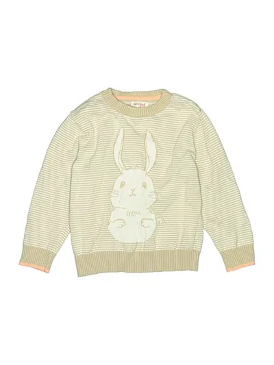 Pre-owned Cat & Jack Kids' Pullover Sweater In Yellow